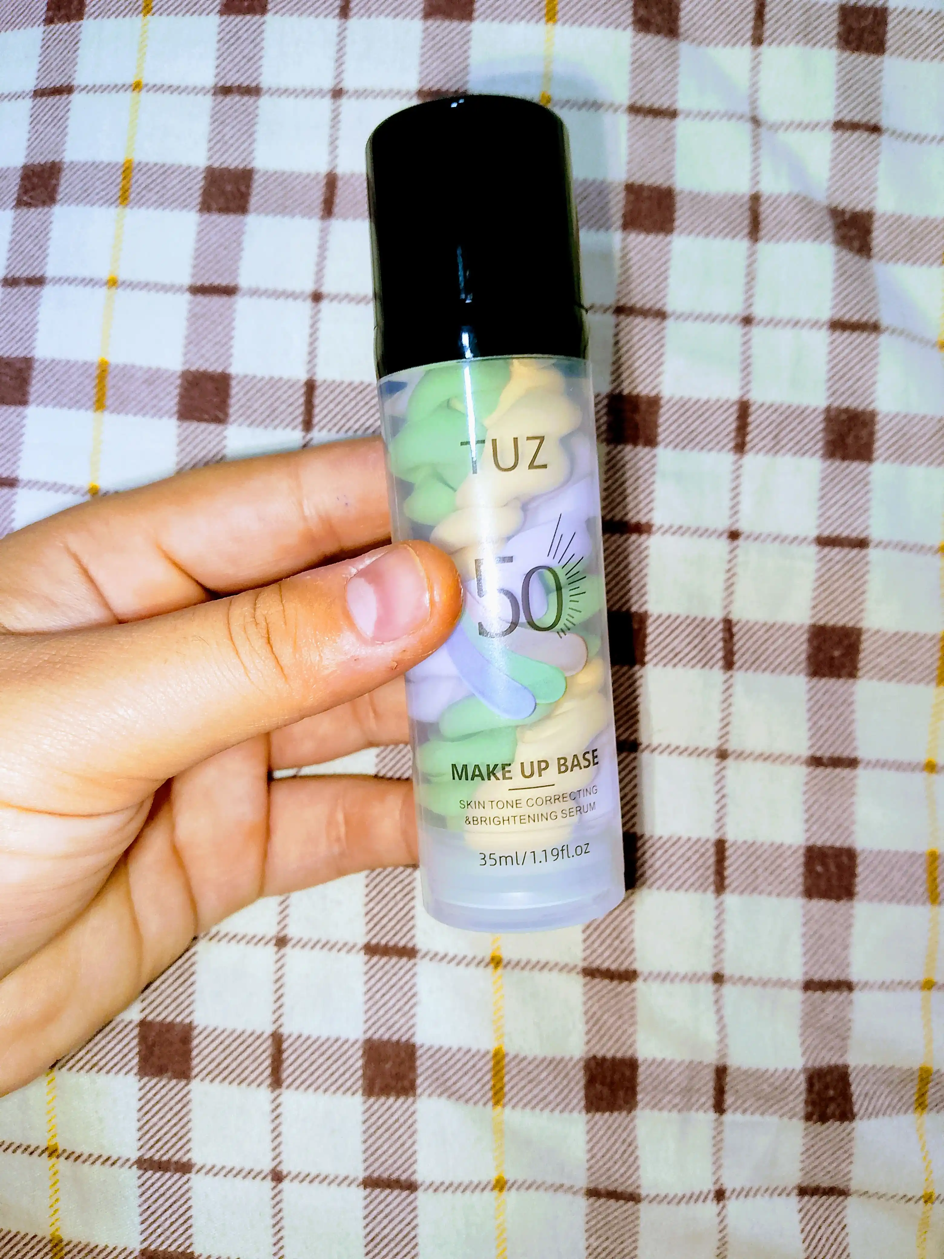Baza makiyaj uchun TUZ, 5 tasi 1 da, yuz asosi, praymeri, 35 ml