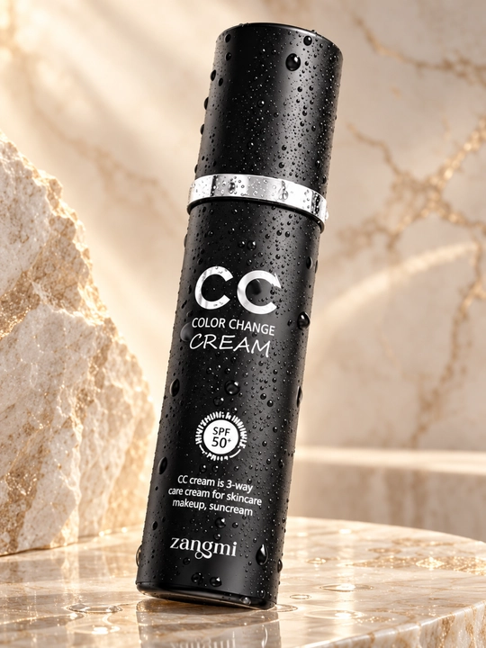 CC крем лица Zangmi CC Color Change Cream, подстраивающийся под тон кожи SPF 50+, 50 мл