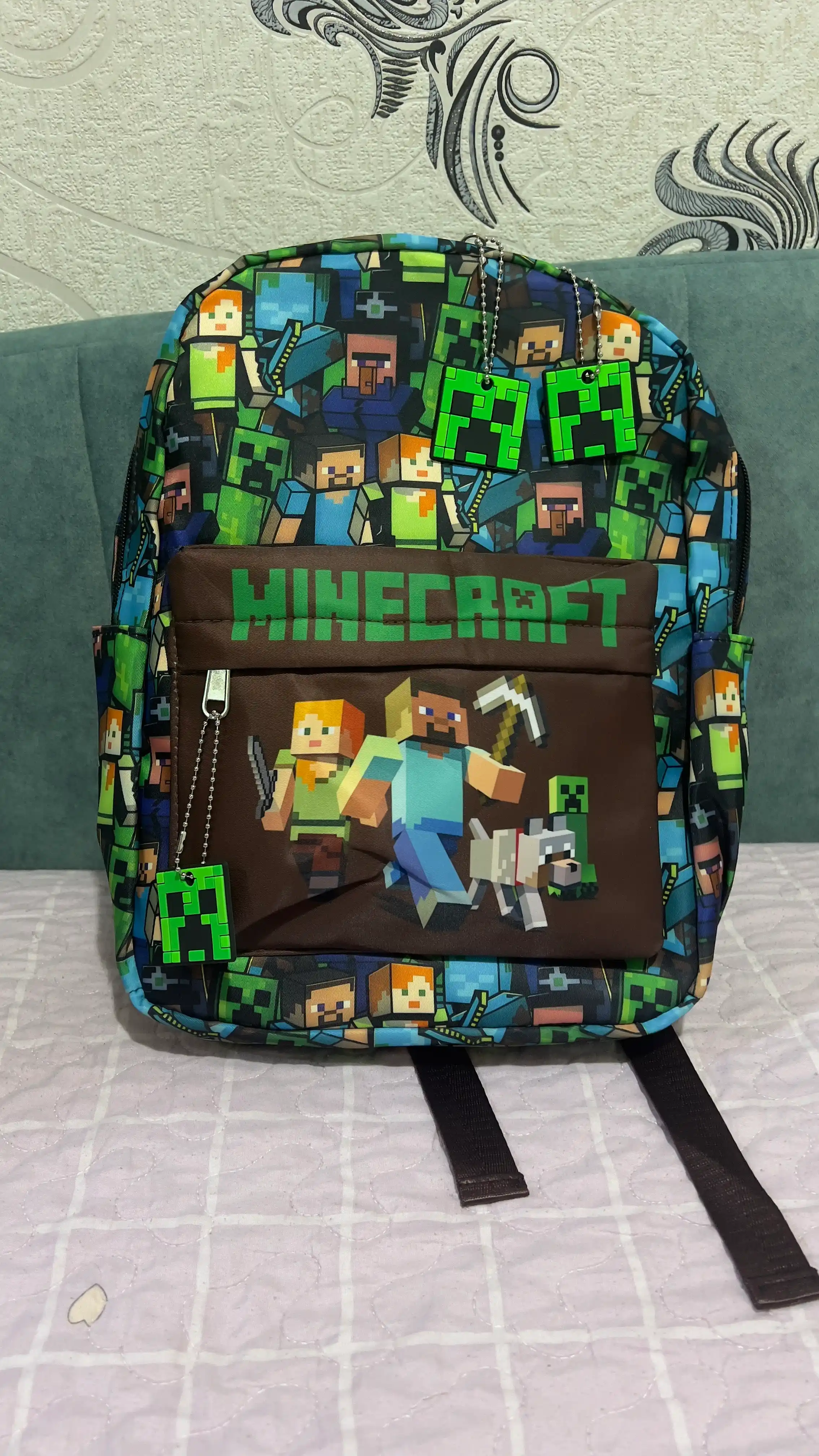 Детский Рюкзак minecraft для детей дошкольного возраста 2 - 6 лет
