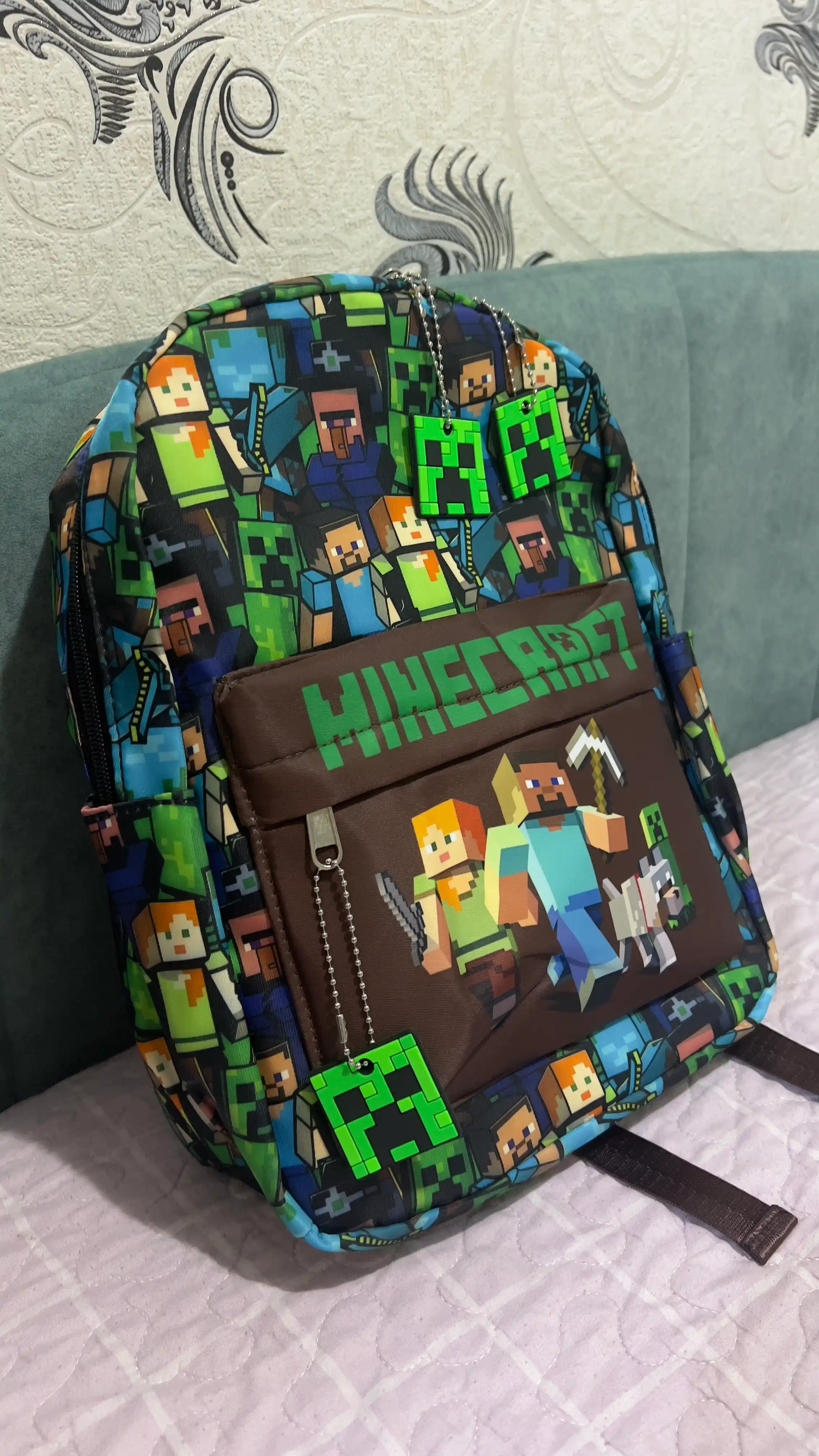 Детский Рюкзак minecraft для детей дошкольного возраста 2 - 6 лет