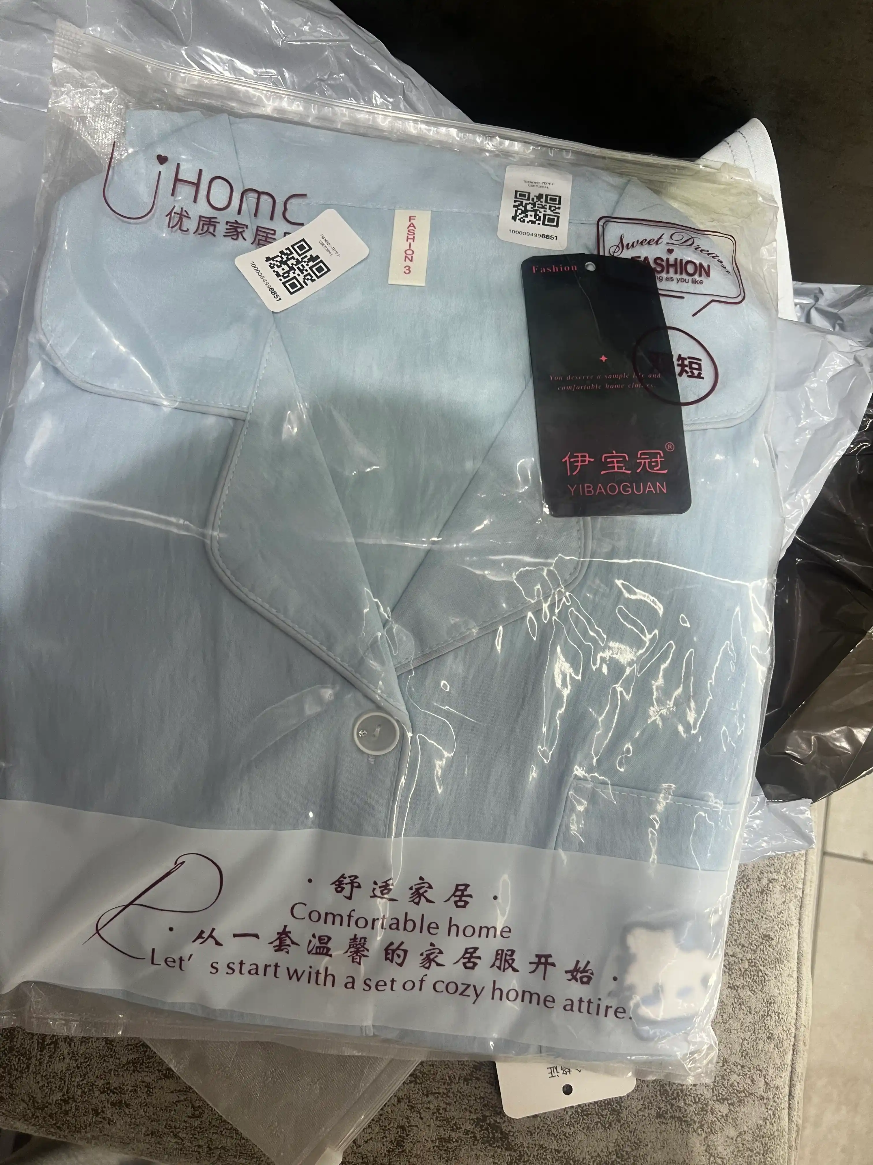 Ayollar yozgi pijamasi, komplekt, paxta, ko‘ylak va shorti, 9 tur, M-XL