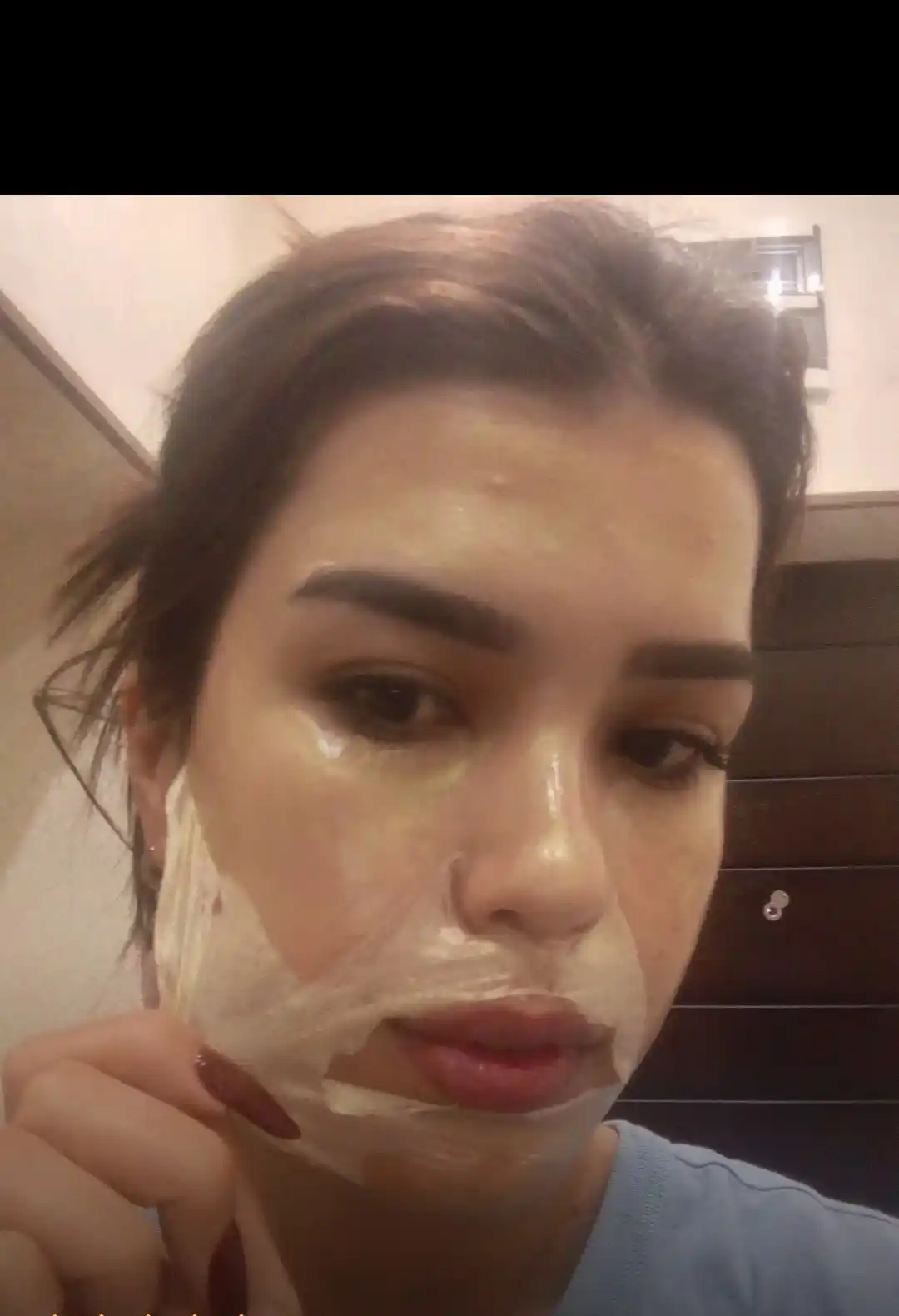 Жидкая маска для лица Gold Mask для увлажнения, омоложения и ухода за кожей лица, 100 г