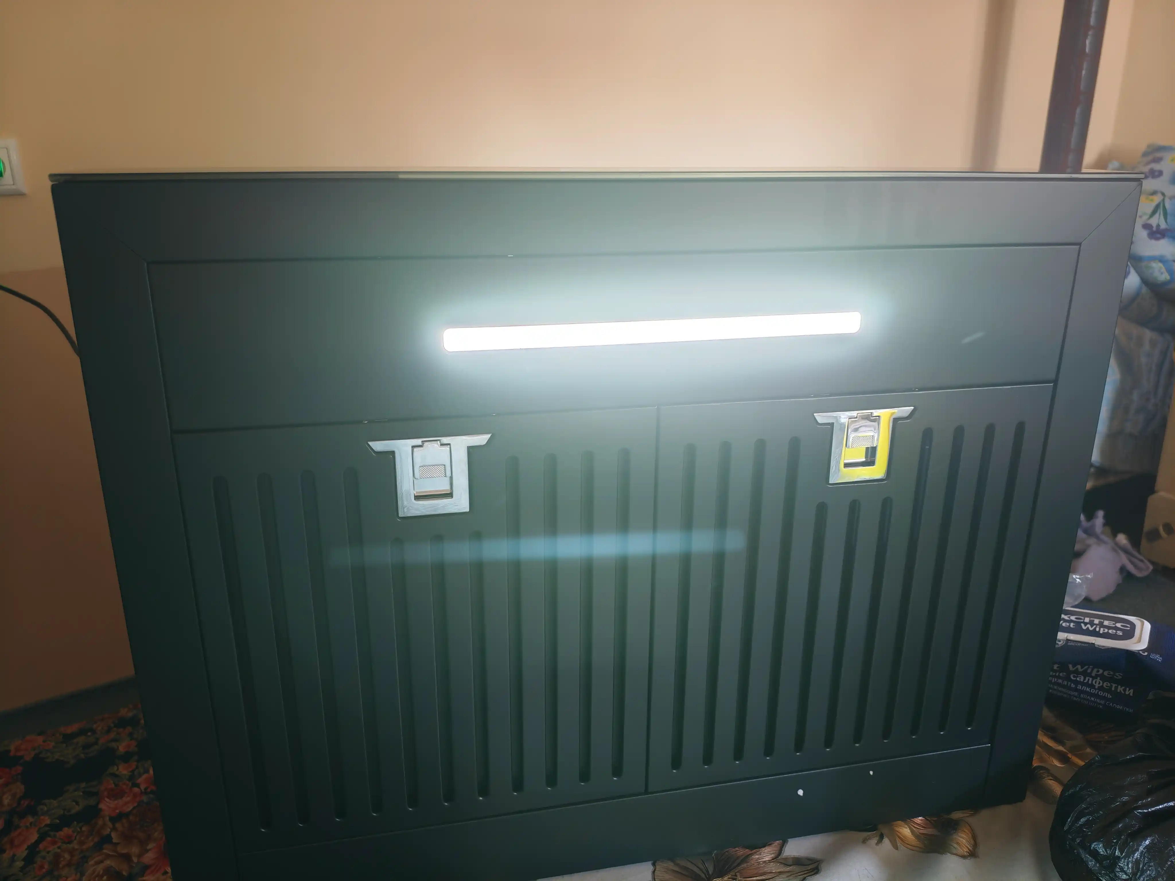 Oshxona dudburoni ZIFFLER BRH seriyasi, 180W, 750 m³/soat, Wave Sensor, Baffle Filter