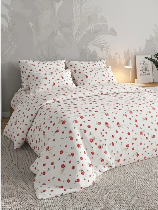 Choyshab 1 kishilik 150x230 va 2 kishilik 220x230, 100% paxta poplin