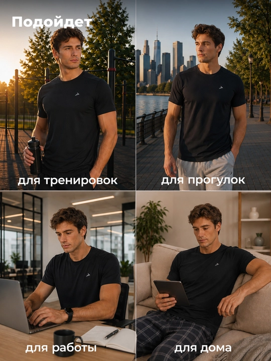 Футболка мужская Demix