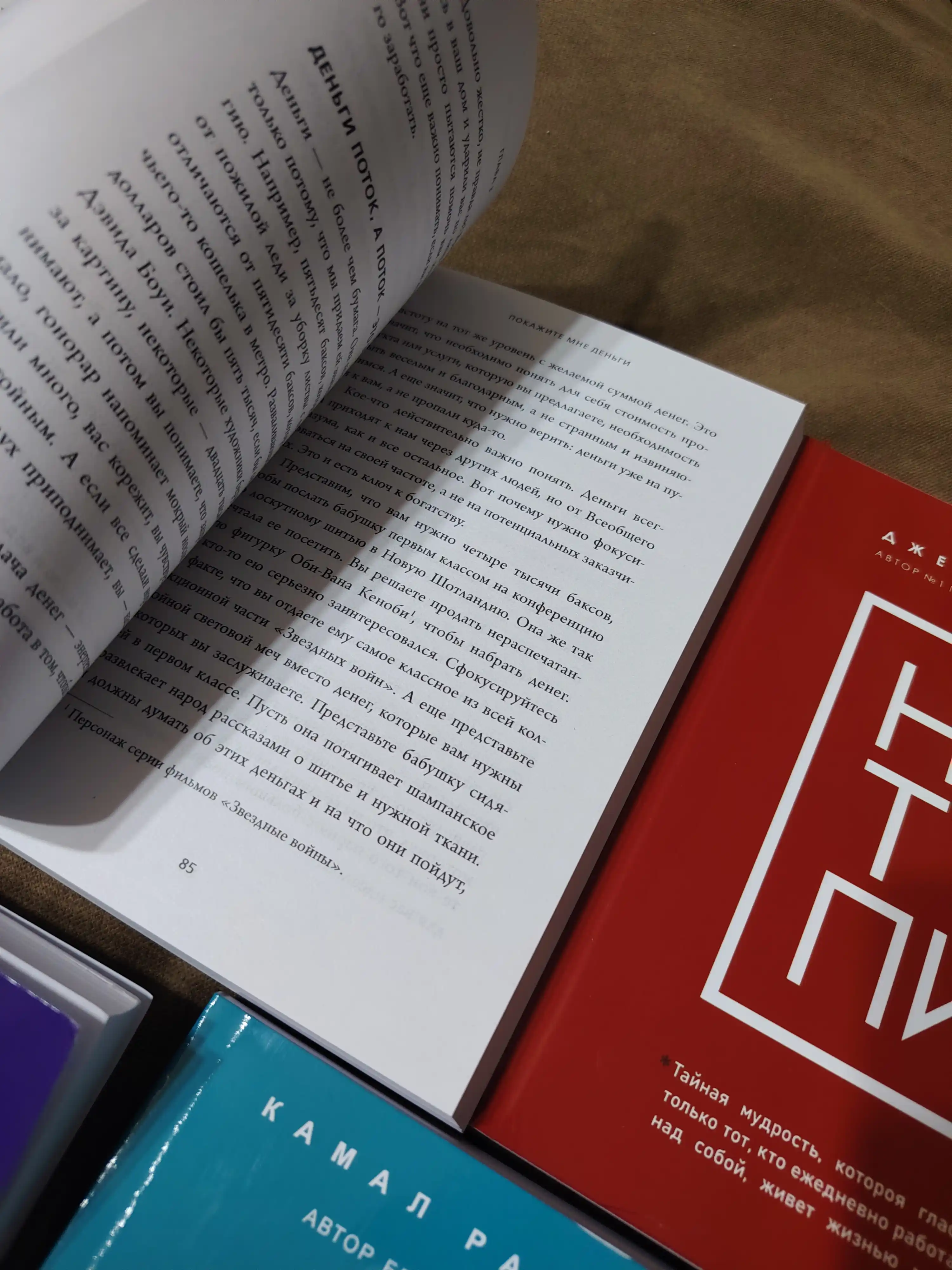 5 книг: Ни Сы, Не Ной, Не Тупи, Ни Зя, ЛюБи, Джен Синсеро