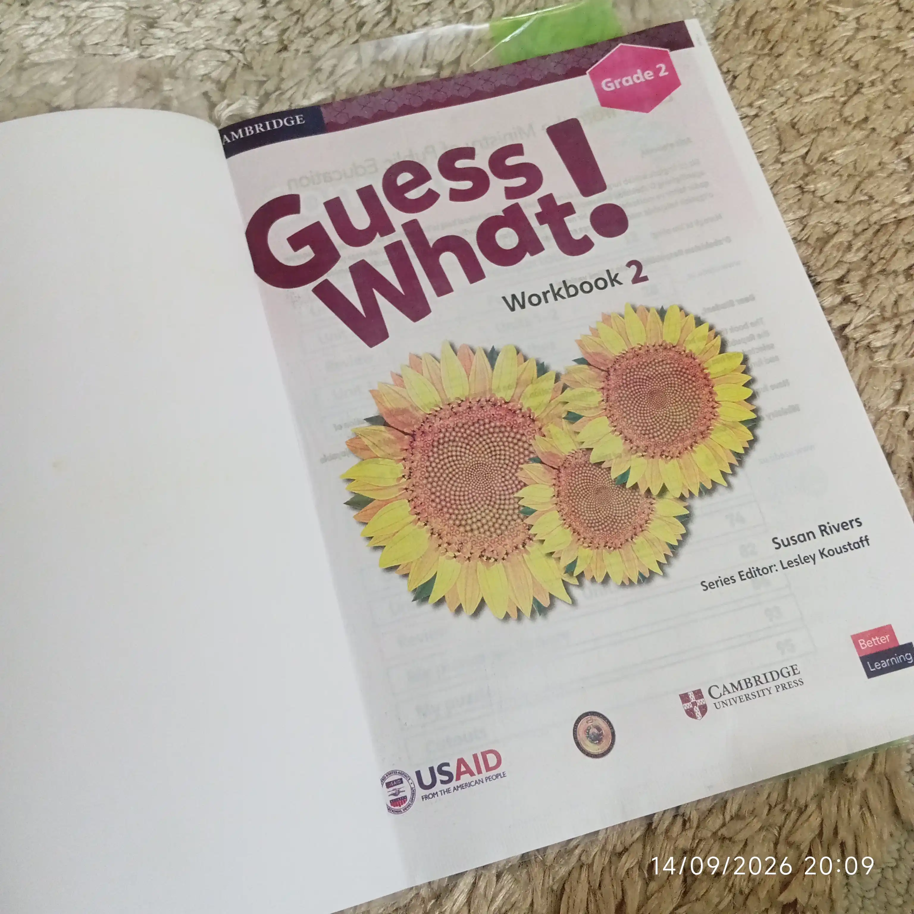 Guess What! Grade 1, 2, 3, 4, 5, 6, Workbook, Susannah Reed