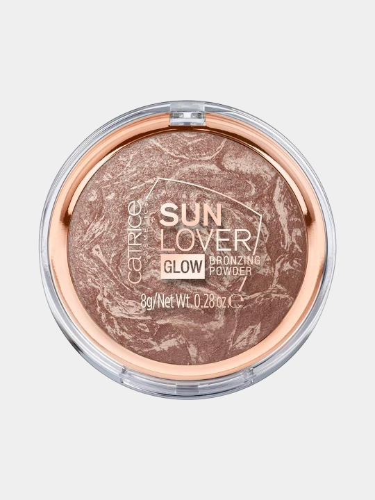 Yuz uchun bronzer Catrice Sun Lover Glow Bronzing Powder, 010, Sun-kissed Bronze, 8 g - 