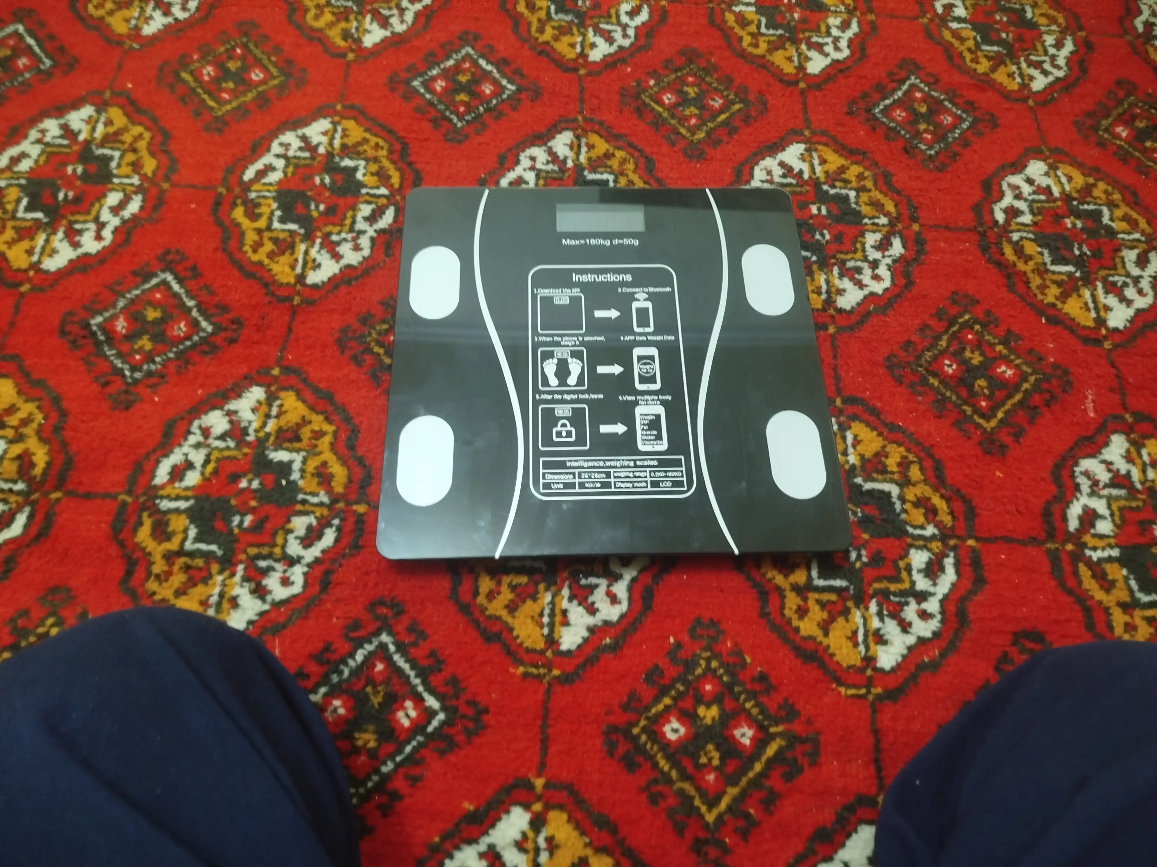 Tarozi elektron aqqli, pol tarozi fitnes uchun