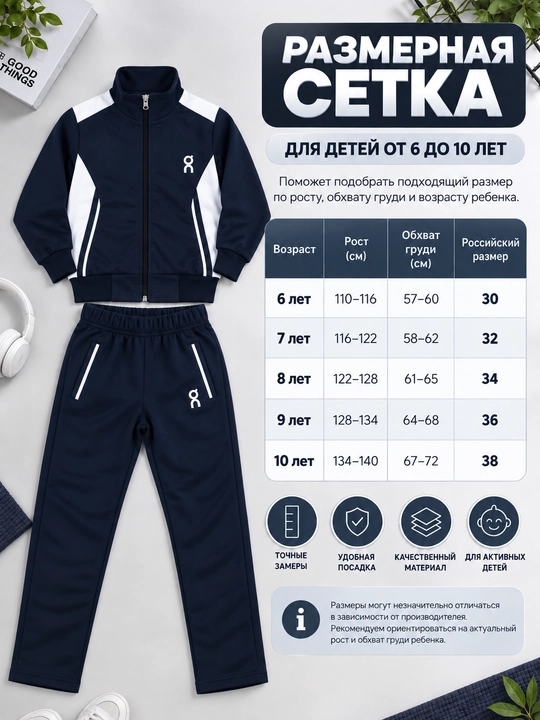 Oʻgʻil bolalar uchun sport kiyimlari – bolalar sport kostyumi (6-13 yosh)