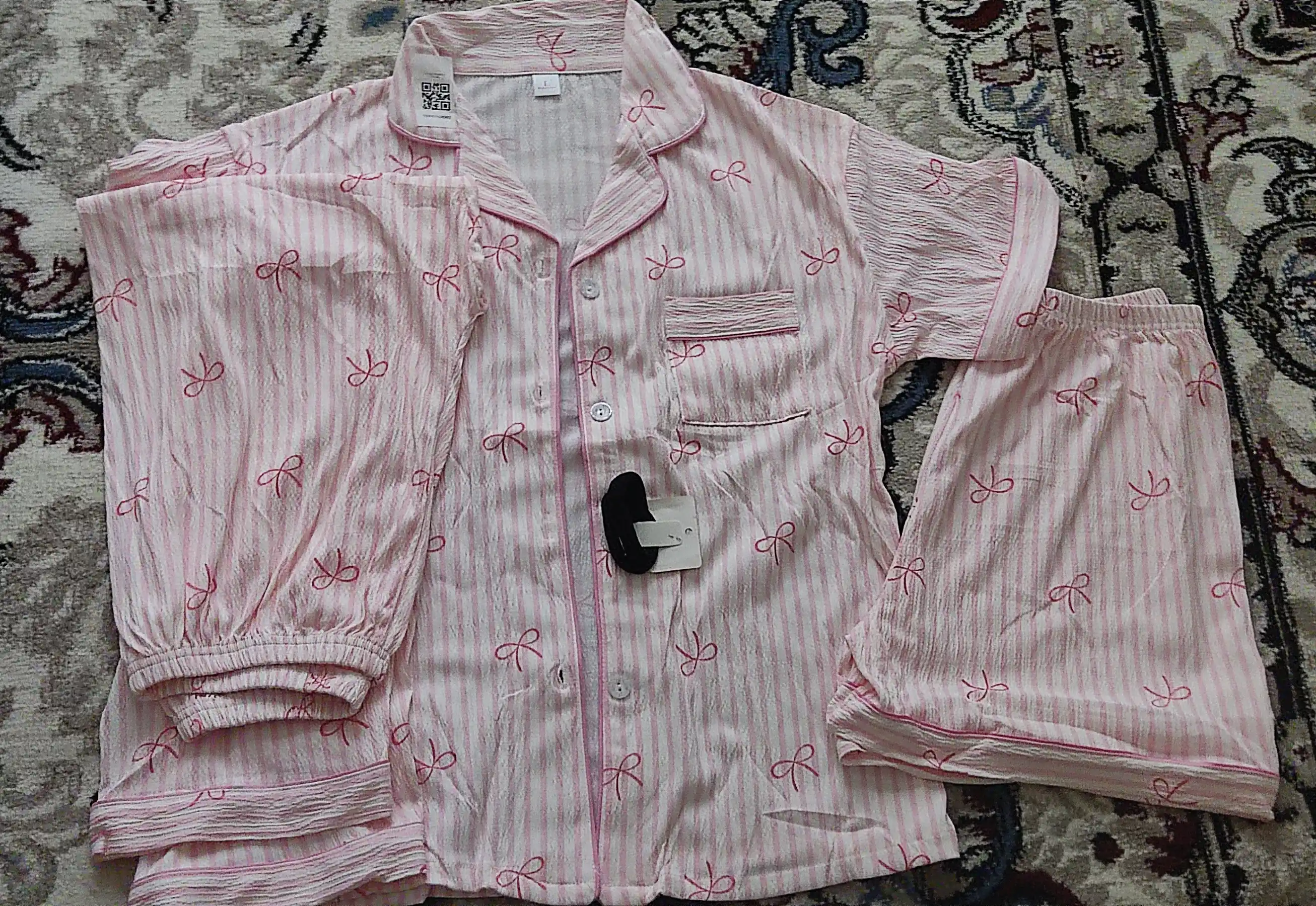 Ayollar uchun 3 ta 1 da pijama, shim va shortilar