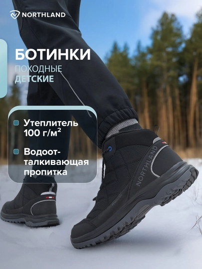 Ботинки утепленные для мальчиков Northland Moose Mid Ny 2 - 