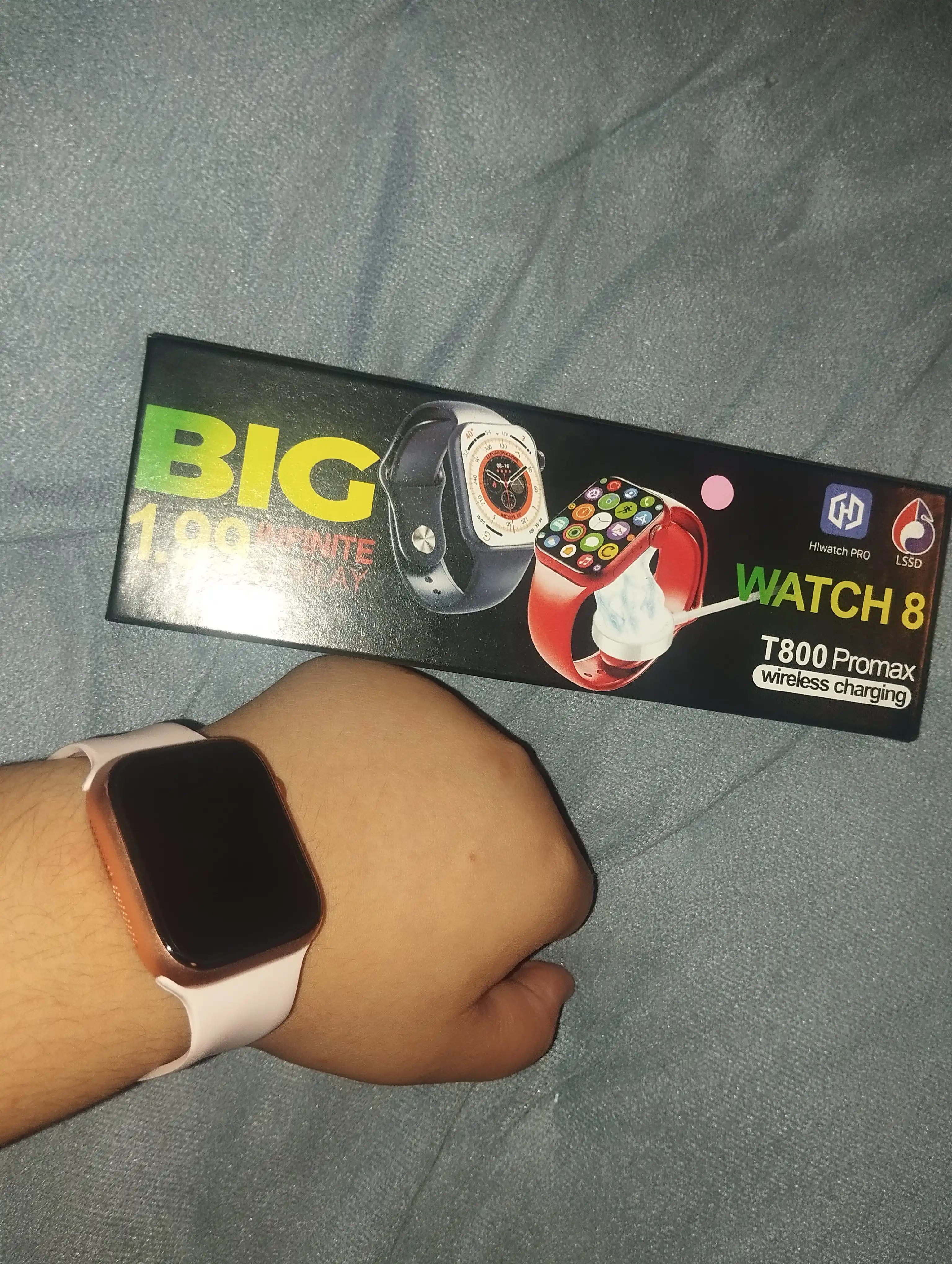Aqlli soat Smart Watch BIG T800 Pro Max, Android va iOS uchun