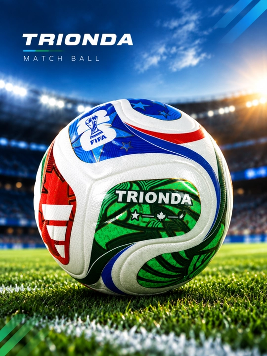 Futbol to‘pi Trionda – Mashg‘ulot va o‘yinlar uchun zamonaviy dizayn - 