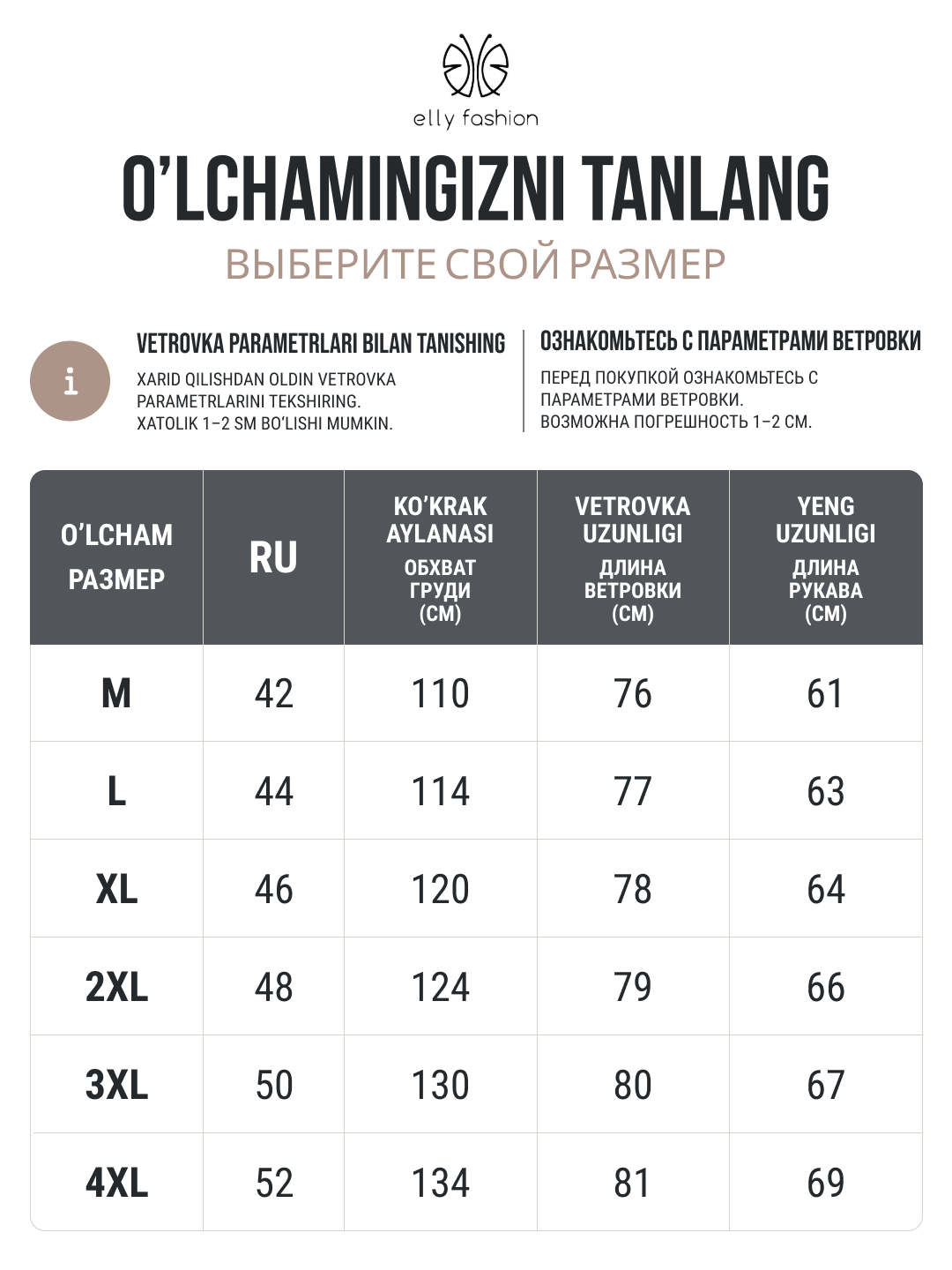 Ayollar vetrovkasi, kapyushonli kurtka, trench oversize, M–4XL — ELLY FASHION