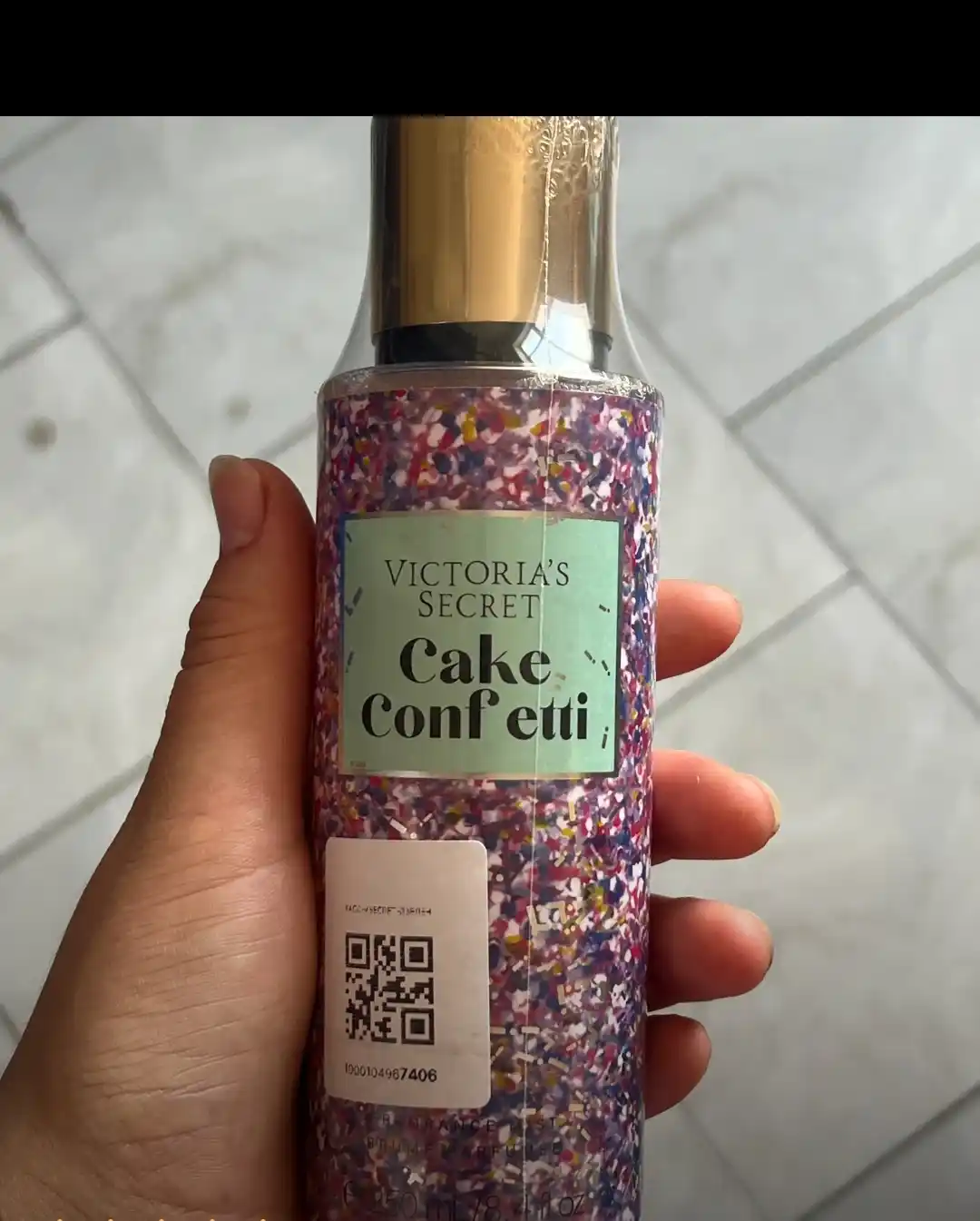 Parfyumlangan tana spreyi suvi Victoria's Secret Spreyi Aqua Kiss Rush, Shimmer, 250 ml