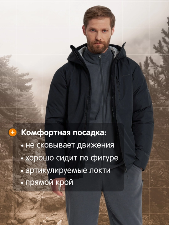Пуховик непромокаемый мужской Outventure