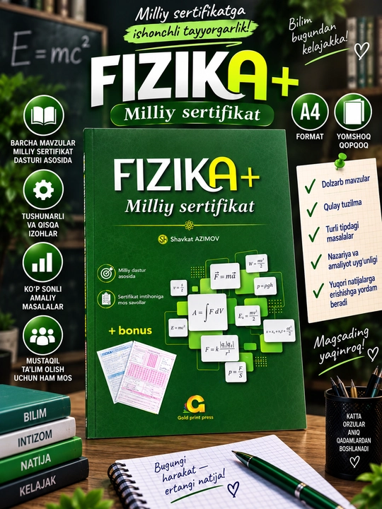 Fizika+, Shavkat Azimov - 