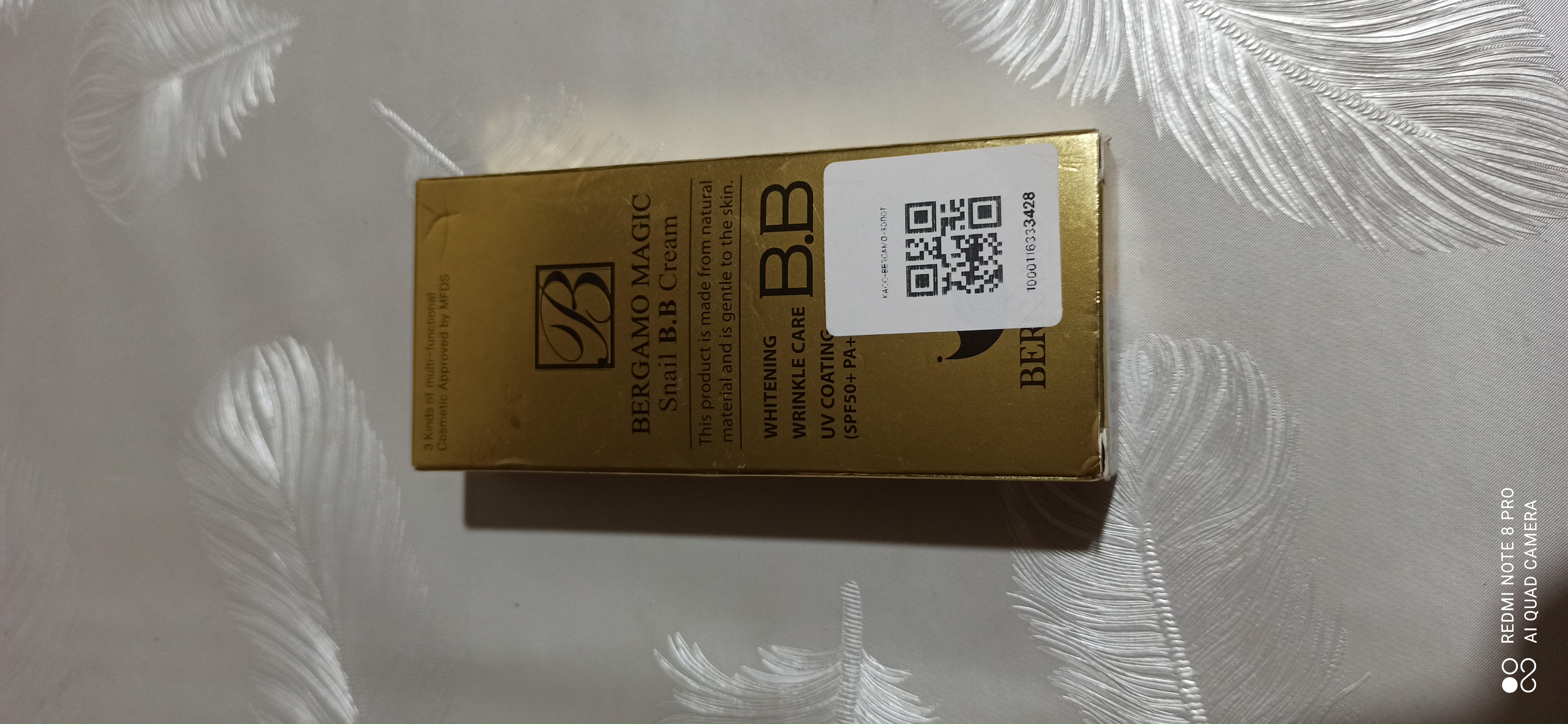 Тональный крем для лица, Bergamo BB, матирующий, увлажняющий, с SPF, 50 мл