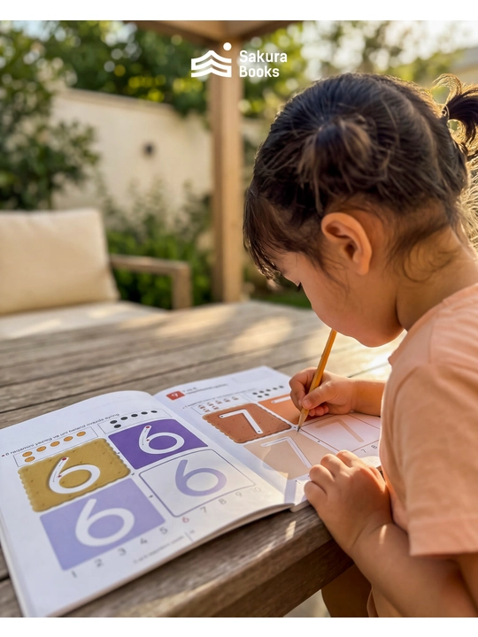 Kumon. Raqamlar 1–30