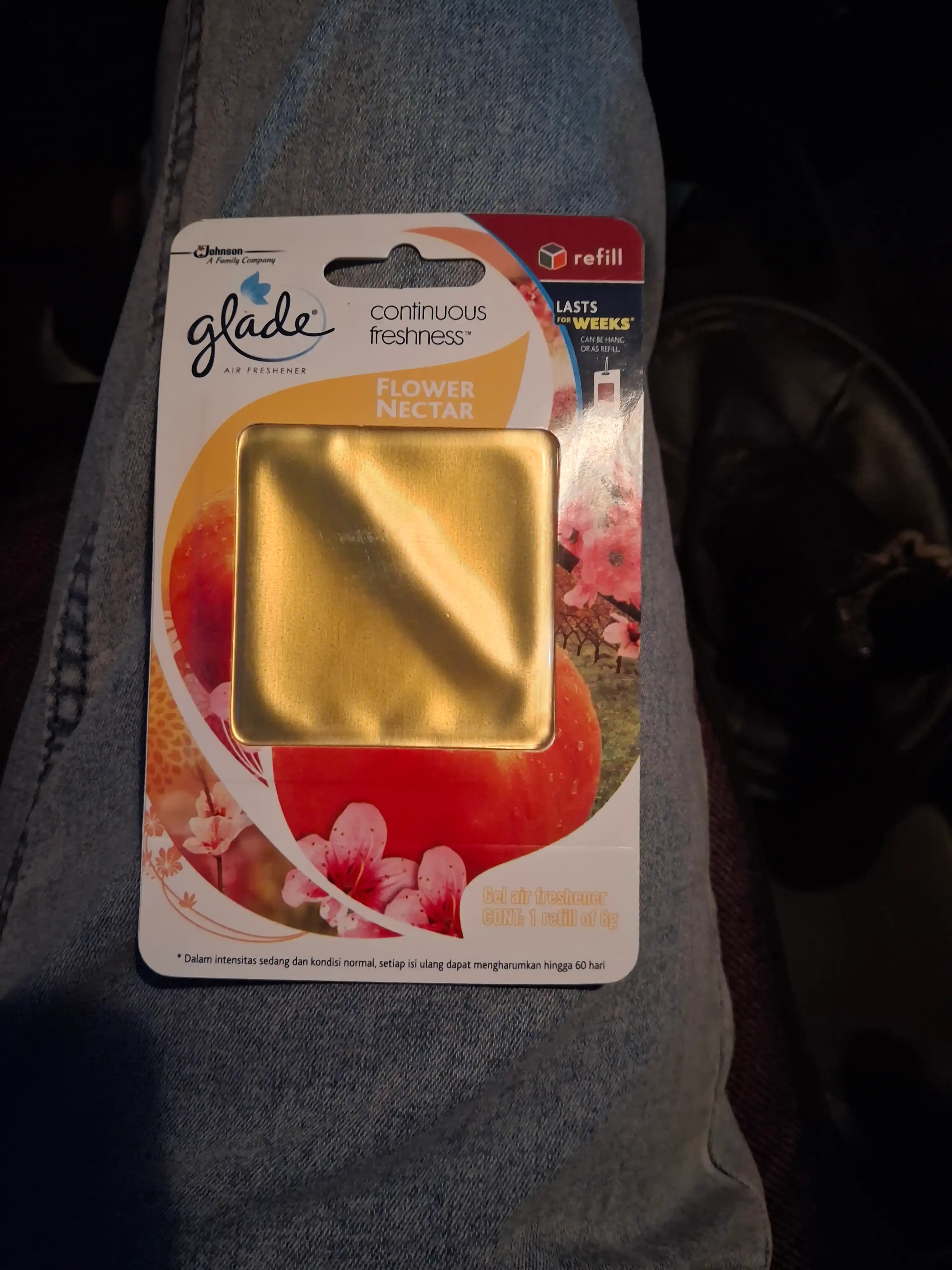 Gelli aromatizator xushbo'ylagichi Glade Sensations, uy, ofis va mashina uchun