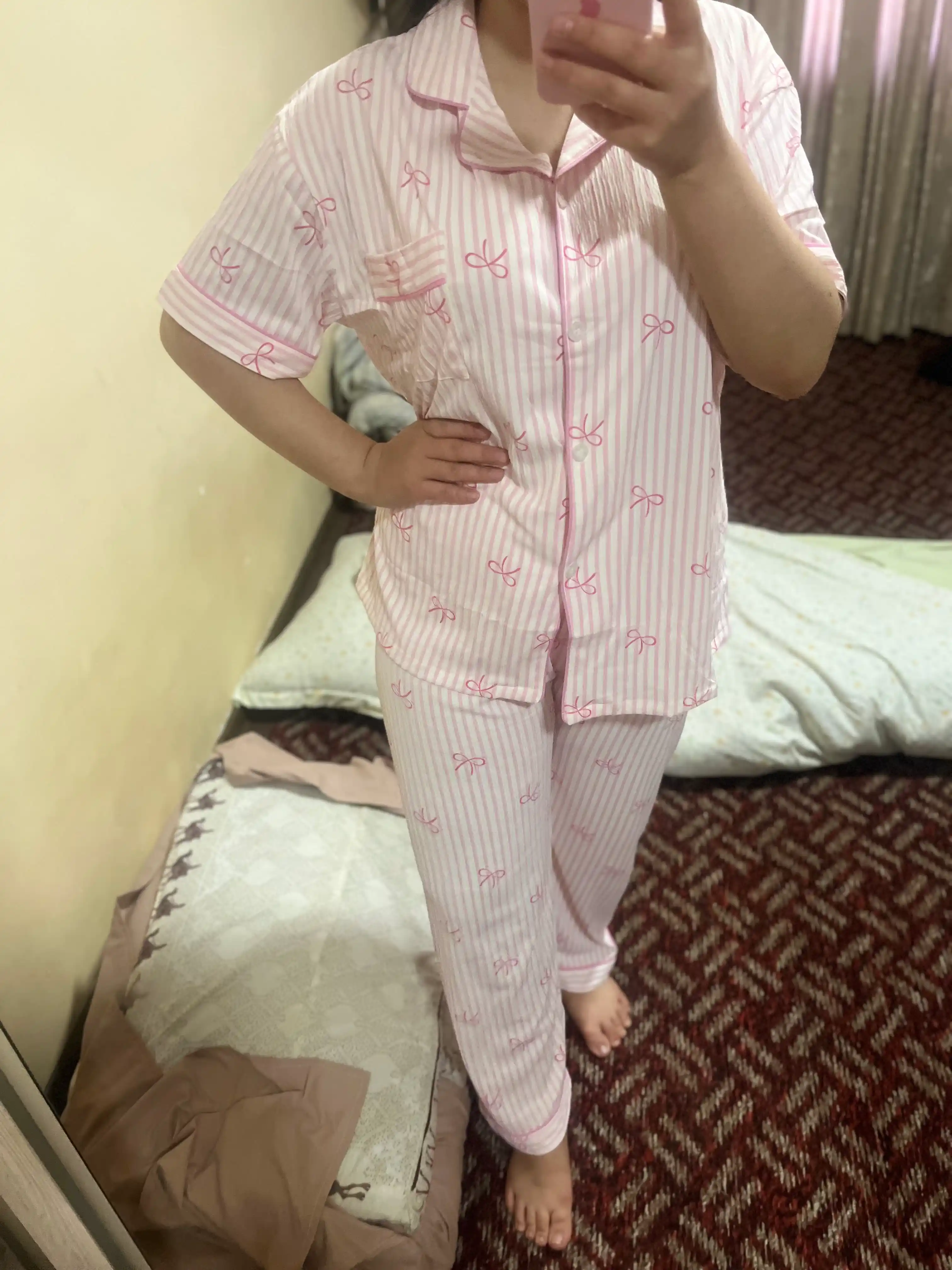 Ayollar uchun 3 ta 1 da pijama, shim va shortilar