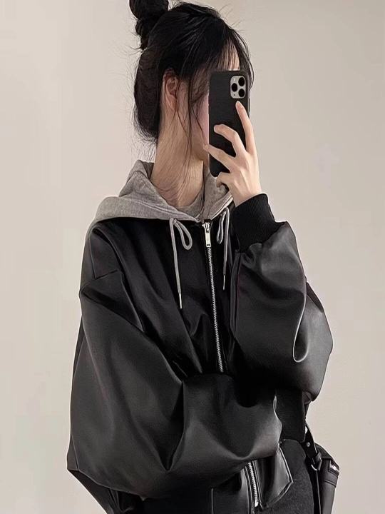Zamonaviy bomber kurtka. Minimalistik dizayn. Trend va qulaylik uyg‘unligi