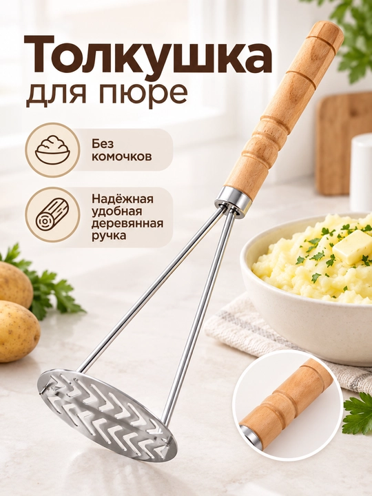 Толкушки для картофеля
