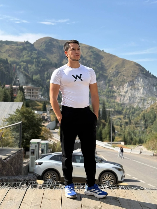WA kompression futbolkasi, sport, rashgard, erkaklar uchun, fitnes uchun