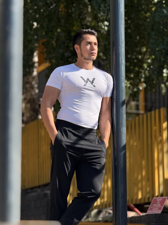 WA kompression futbolkasi, sport, rashgard, erkaklar uchun, fitnes uchun