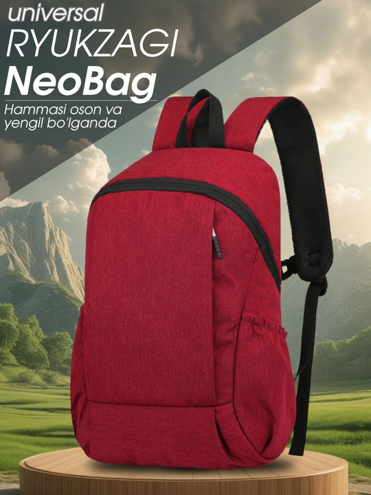Рюкзак городской NEOBAG, мужской и женский, для ноутбука 14″, A4, ткань Oxford