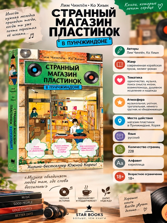 Странный магазин пластинок в Пунчжиндоне