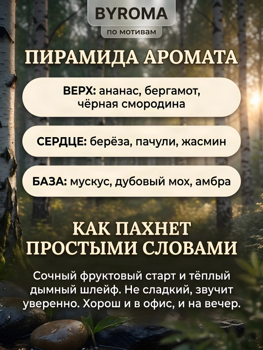 Парфюм мужской по мотивам Aventus 50 мл, стойкие духи, парфюмерная вода
