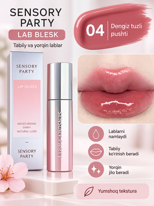 SENSORY PARTY lab uchun blesk pomada - 
