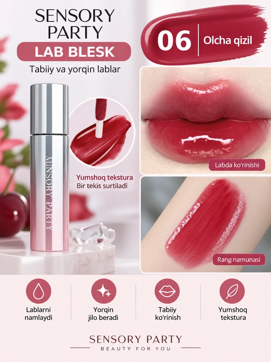 SENSORY PARTY lab uchun blesk pomada - 