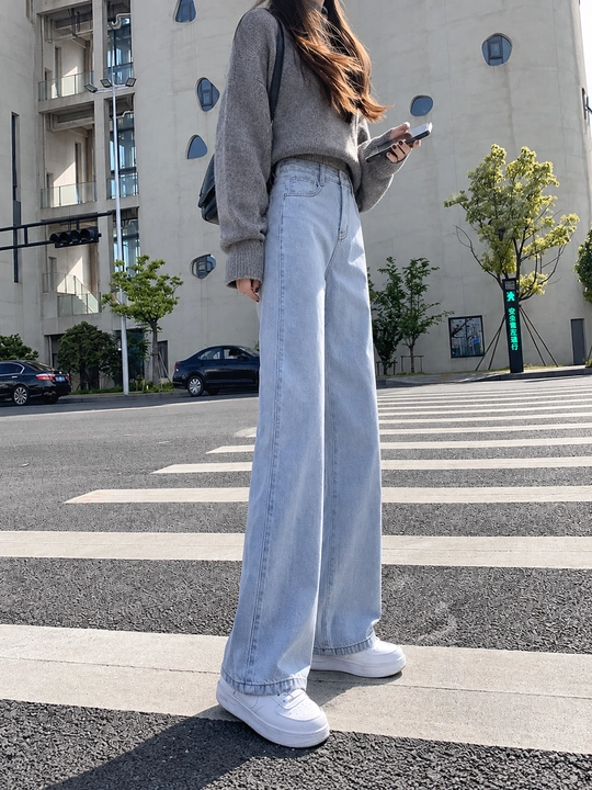Ayollar uchun baland belli mom jinsilari— turli rangdagi denim shimlar, jinsi shimlar