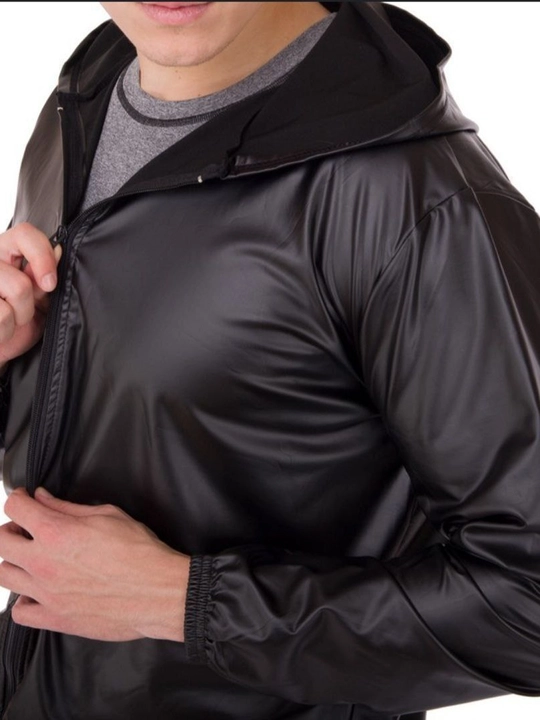 Kapyushonli vazn tushirish kostyumi — intensiv mashg‘ulotlar uchun sport kostyumi, L–5XL