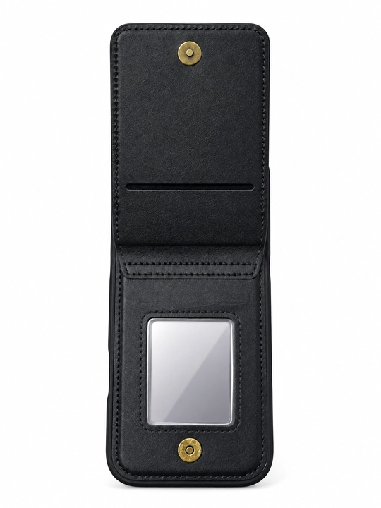 IPhone 15/16 Pro, Pro Max kartalari uchun yuqori sifatli g‘ilof-kartholder, stend funksiyasi bilan