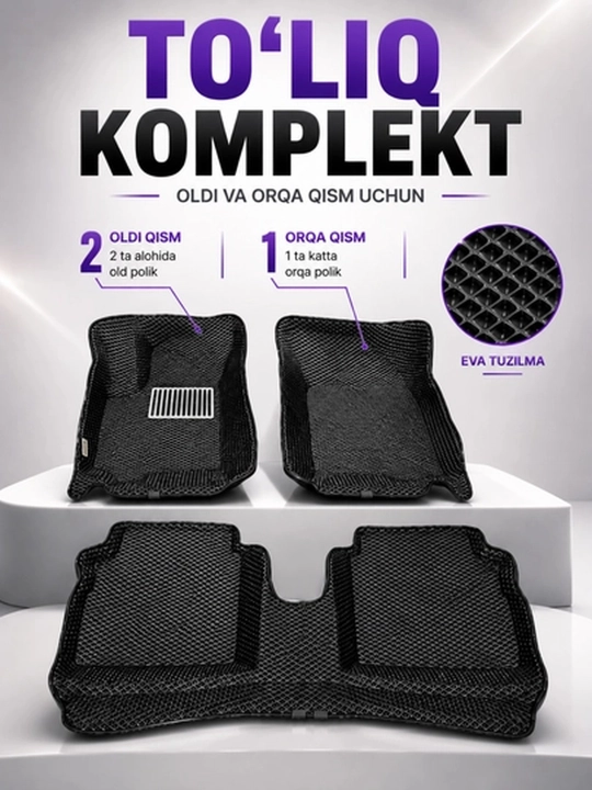 Poliklar, EVA POLIK, qattiq, avtomobil uchun