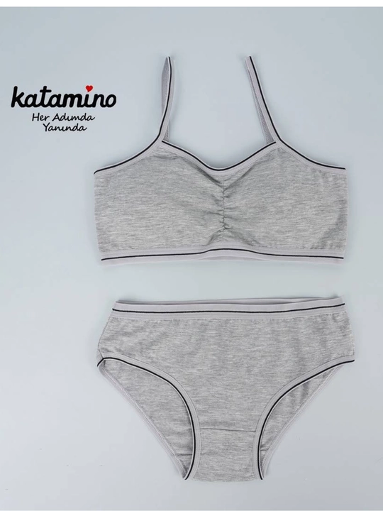 Комплект нижнего белья для девочек Katamino топ и трусики - 
