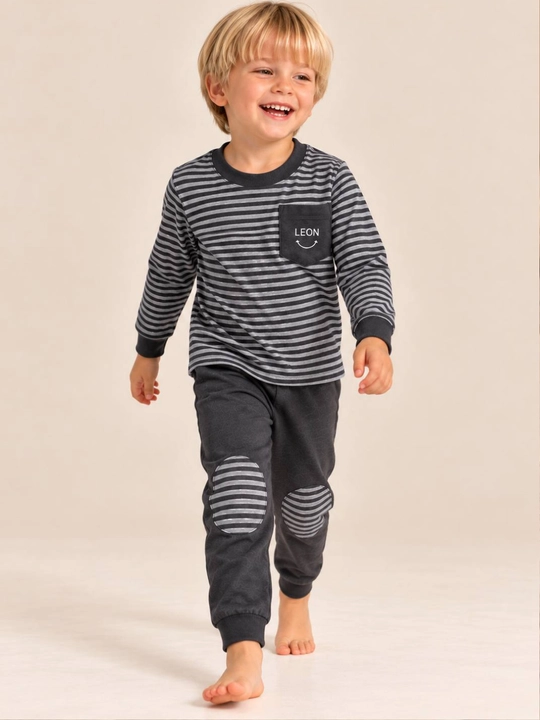 Pijamalar, pijama bollalar uchun, 1,2,3,4,5,6 yosh, o'g'il bolalar va qiz bolalar uchun - 