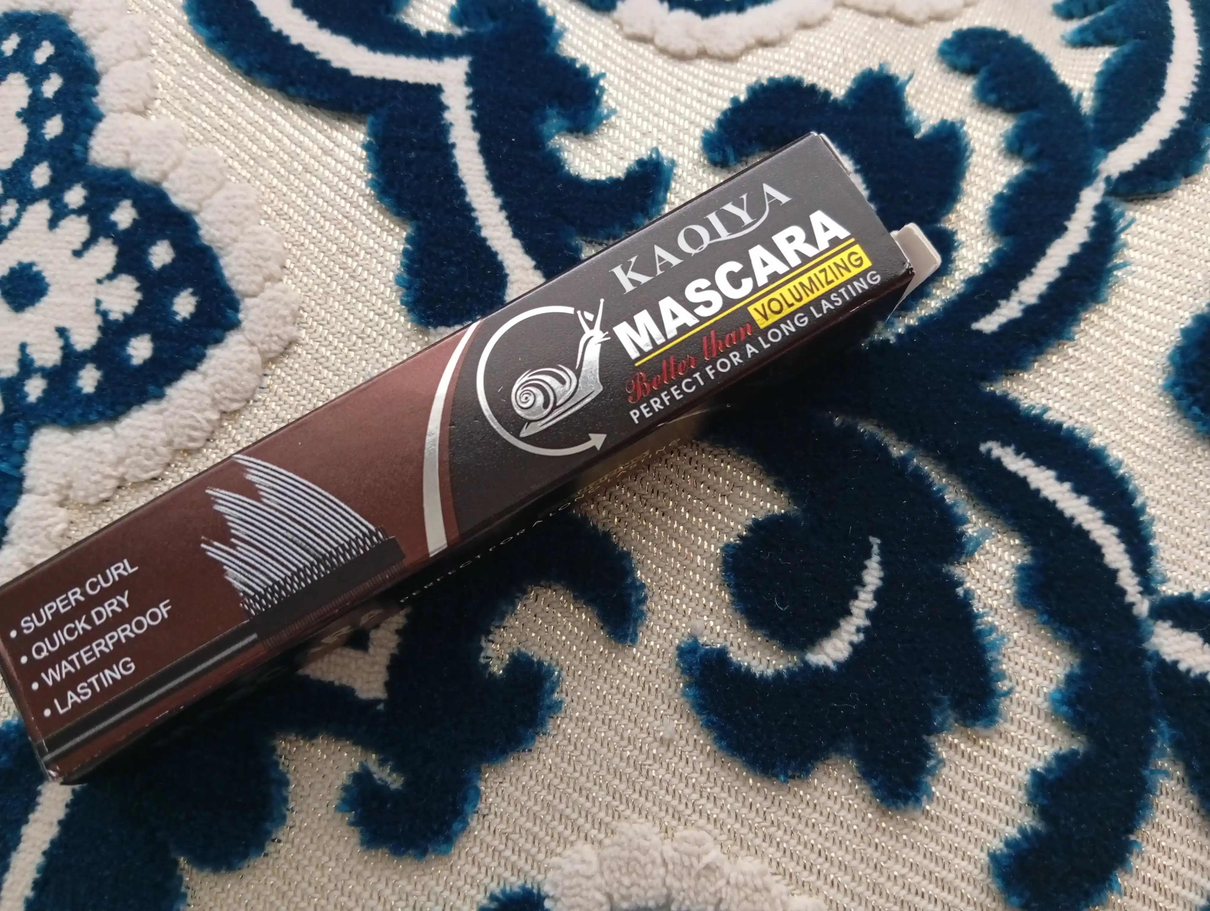 Тушь для ресниц, Mascara, черная, водостойкая