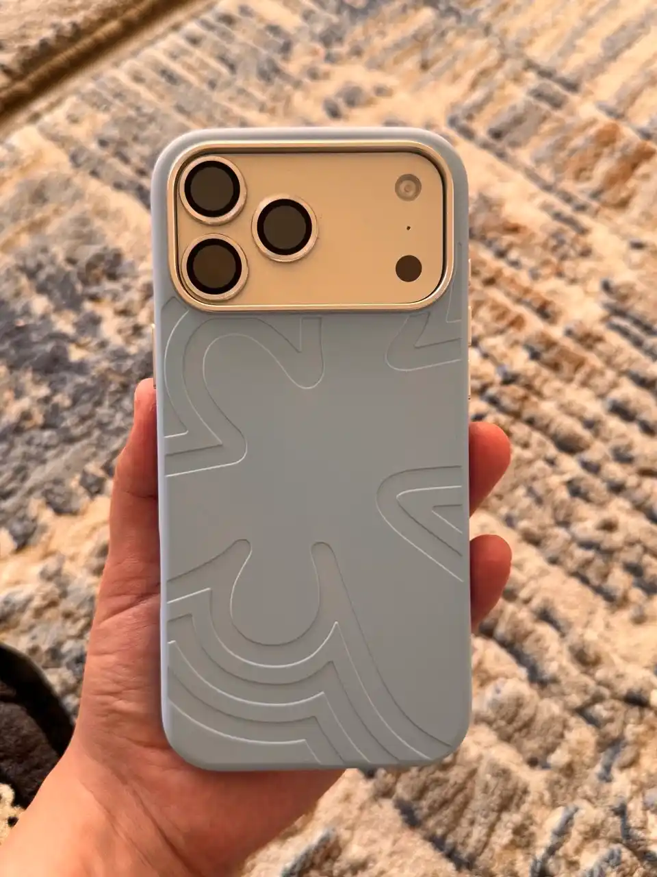 Силиконовый чехол с Магсейфом VAWI для iPhone 17, 16 Pro/ProMax, Бархатное покрытие внутри