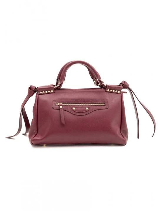 Ayollar sumkasi Talsa MOREL, tabiiy charm, bordo rang
