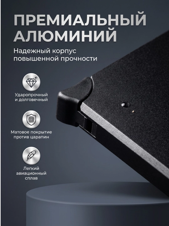 Metall kardxolder-RFID himoyasi, ixcham va ishonchli, hujjatlar uchun taktik