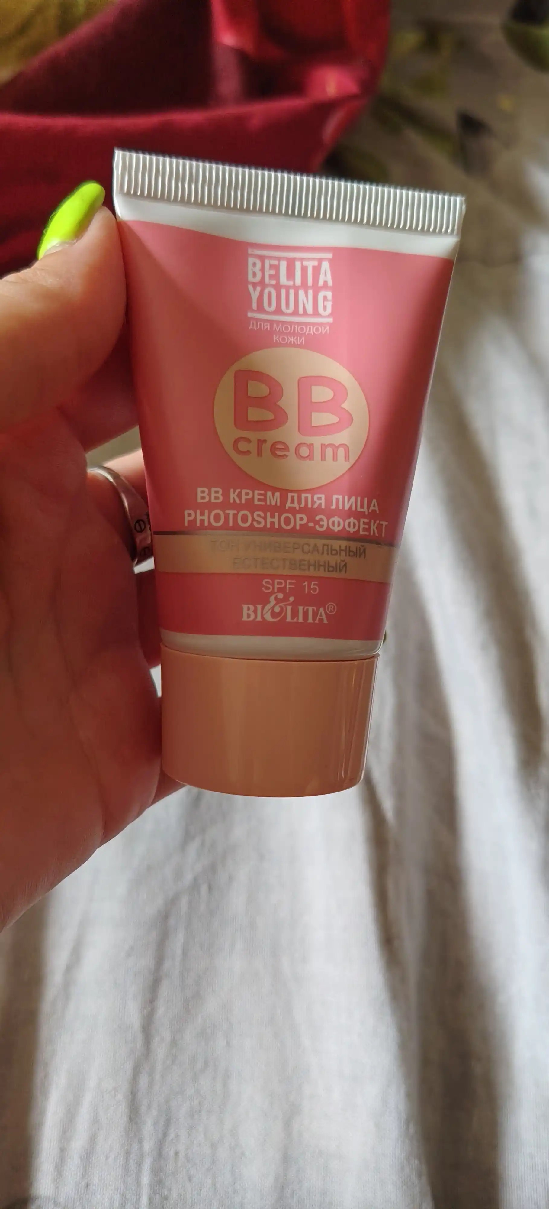 Yuz uchun BB-krem Belita Young, photoshop-effekt, SPF 15, 30 ml