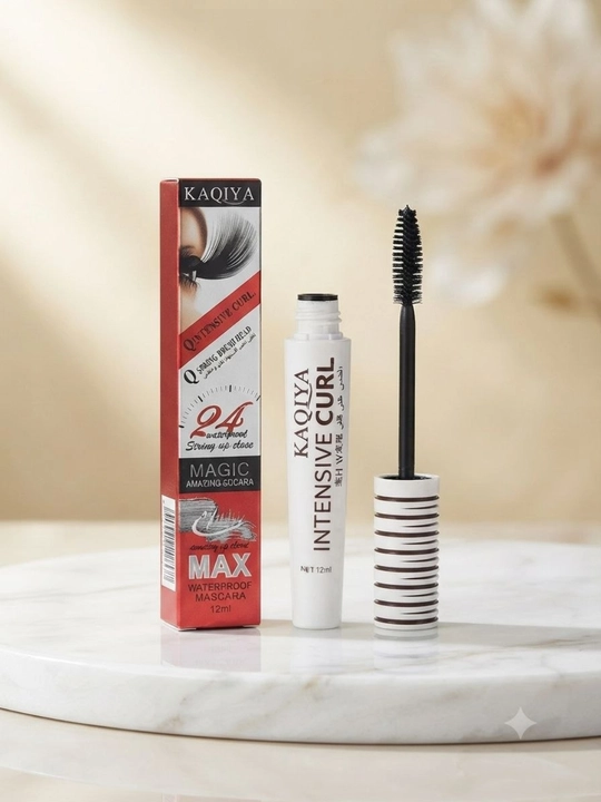 Киприк учун туш Kaoqiya Intensive Curl, узайтирувчи ва ҳажм берувчи, suvga chidamli 12 мл