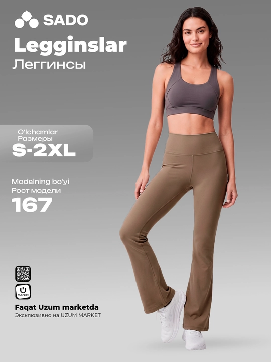 Ayollar uchun SADO sport kleş leggingslari - 