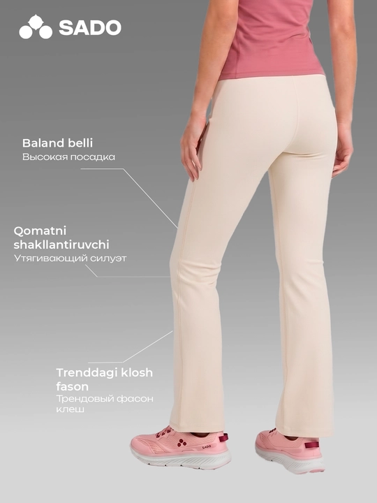 Ayollar uchun SADO sport kleş leggingslari