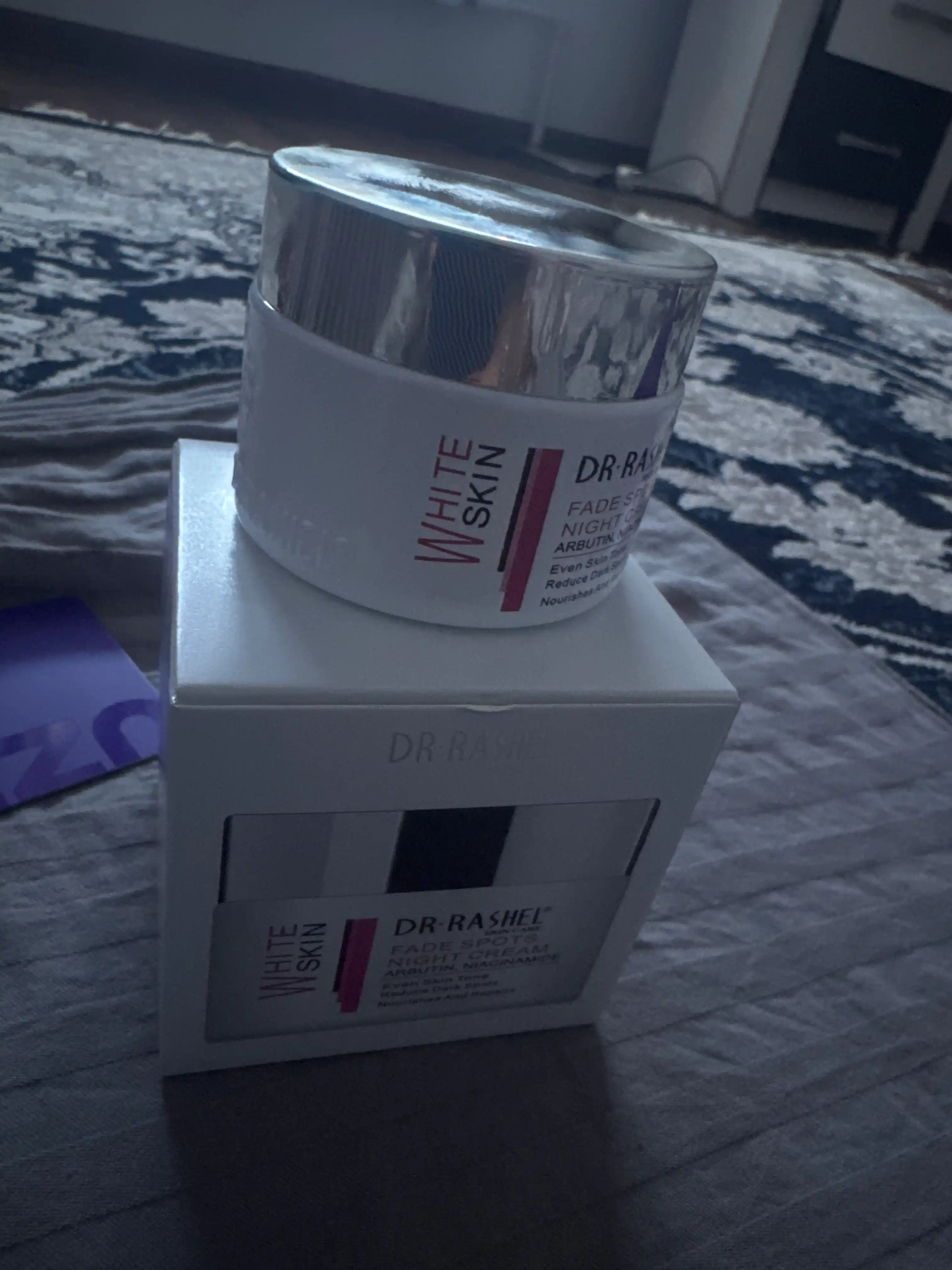 Восстанавливающий ночной крем для лица от пятен, Dr. Rashel Whitening Cream, 50 г